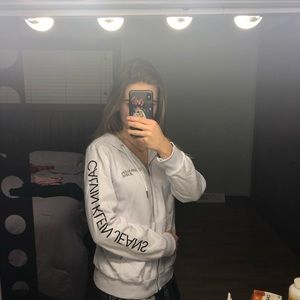 CK Zip Up Hoodie